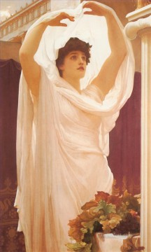 Lord Frederic Leighton Painting - Invocation Academicism Frederic Leighton